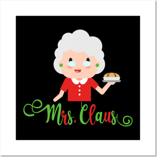 Mrs Claus Posters and Art